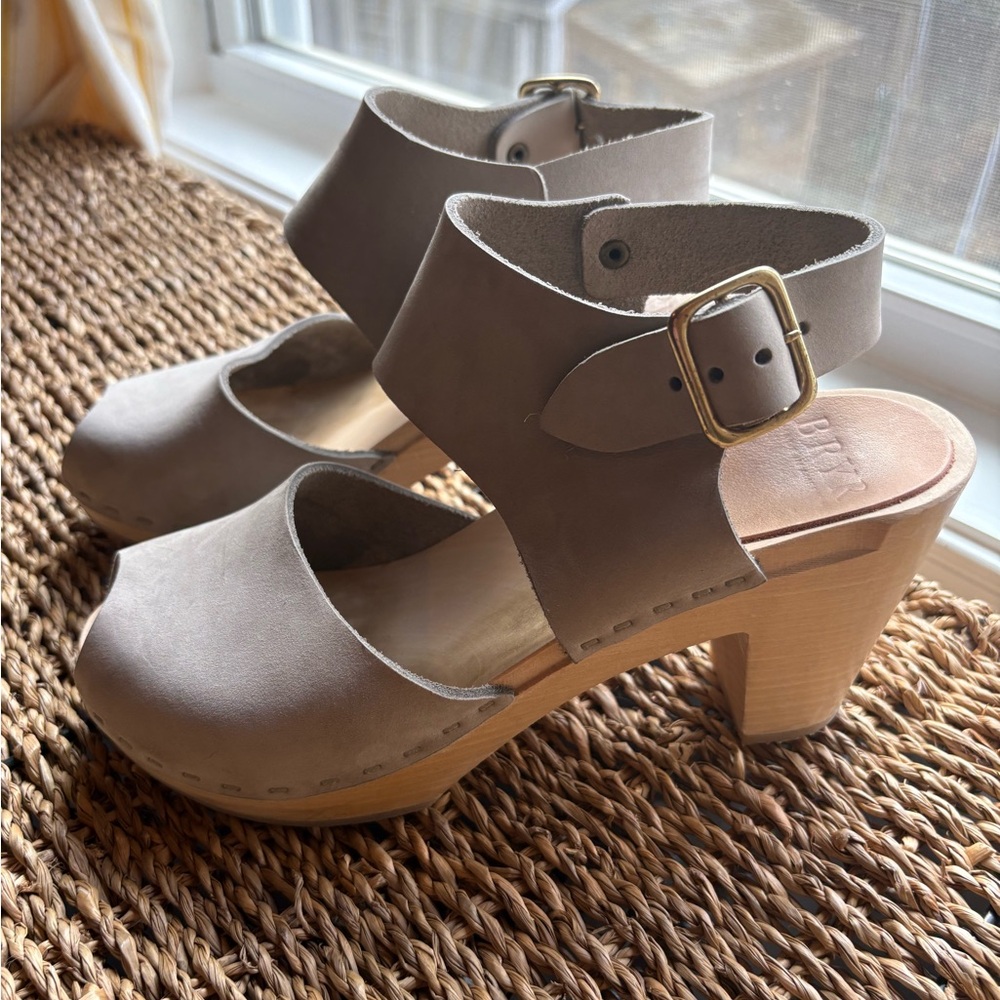 Bryr Miranda Peep Toe Hell- Grey